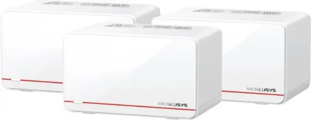 MERCUSYS Halo H37BE, Halo Mesh Wi-Fi 7 system, 3 pack