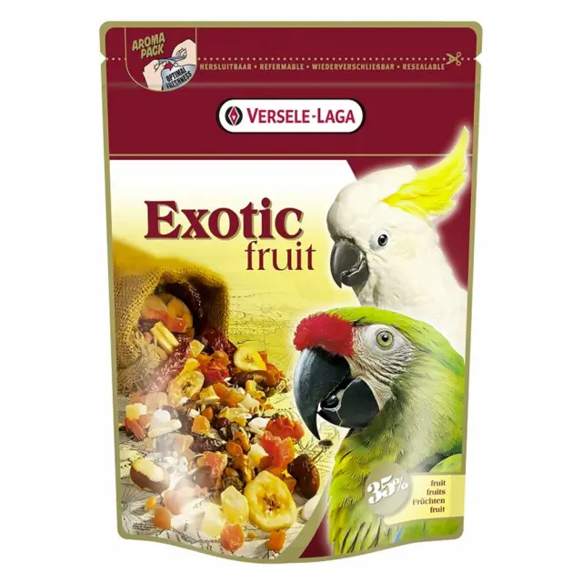 Versele Laga Prestige Parrots Exotic Fruit Μείγμα για Μεγάλους Παπαγάλους 600gr