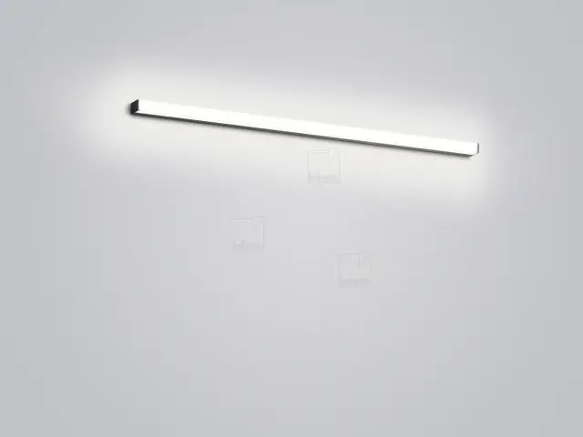 LADO-S Φωτιστικό Μπάνιου LED Μαύρο Ματ IP44 90cm κατάλληλο για καθρέφτη 3