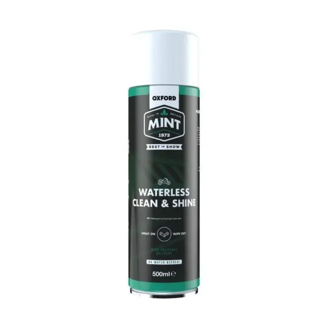Αφρός Καθαρισμού & Γυαλιστικό χωρίς Νερό 500ml Mint Oxford