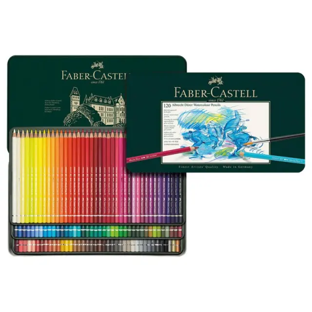 Σετ Μολύβια Ακουαρέλας Faber-Castell Albrecht Durer, 120 Χρώματα