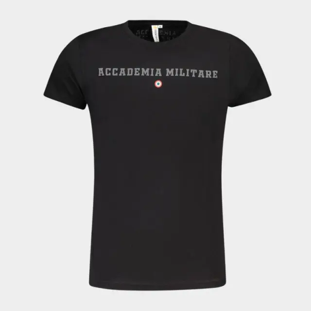 Accademia Militare - Ανδρικό T-shirt Army 1659 Mens Short Sleeve S5S637-5586-002 Μαύρο - 2XL