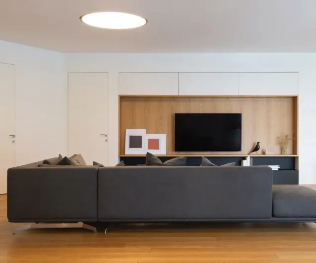 Dream Χωνευτό κινητό φωτιστικό led Trimless 33W 4000K ø45cm λευκό Άσπρο