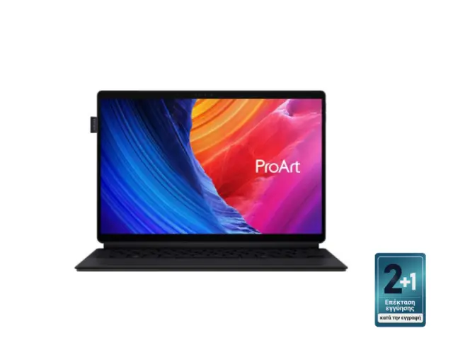 ASUS Laptop ProArt PZ13 OLED HT5306QA-OLED-LX003X 13.3 3K (2880 x 1800) Touch 60Hz Snapdragon X Plus X1P 42 100/16GB/1TB SSD NVMe PCIe 4.0/Qualcomm Adreno GPU/Win 11 Pro/2Y/Nano Black