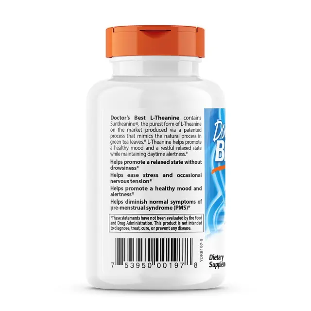 Doctor's Best L-Theanine with Suntheanine 150 mg 3
