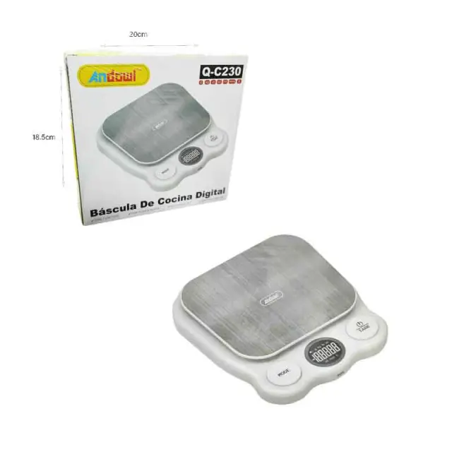 Andowl Ψηφιακή Ζυγαριά Q-C230 - Electronic Kitchen Scale 0751008 3