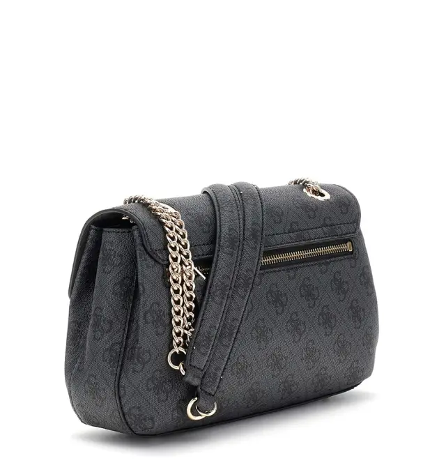 Τσάντα GUESS Katya Convertible XBody Flap HWSG9652210 Μαύρο 3