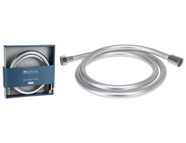 Σπιράλ Λουτρού Bathroom Solutions με μήκος 150cm - Matt Silver CF6000150 2