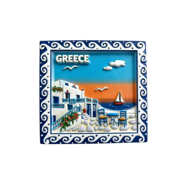 Τουριστικό μαγνητάκι Souvenir - Σετ 12pcs - Greece - 678510