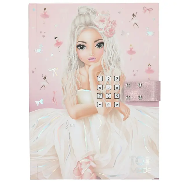 Topmodel - TOPModel Diary With Code And Sound BALLET - (413609) - Toys