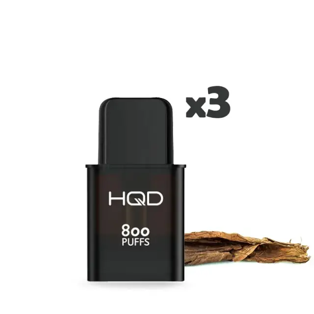 Tobacco EOS 2.0 Disposable Prefilled Pods 18mg 800 Puffs (3τμχ) – HQD