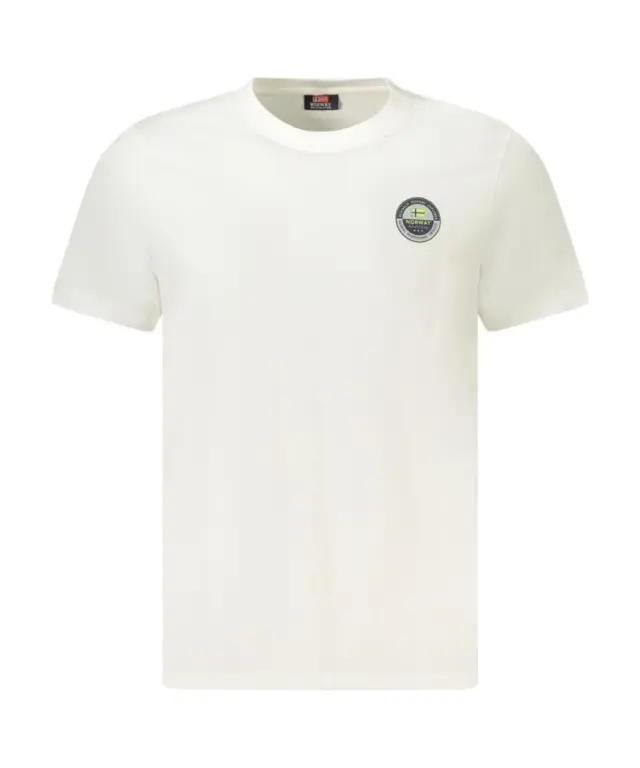Norway Nautical School - Ανδρικό T-shirt Κοντομάνικο 856032-WHITE Λευκό