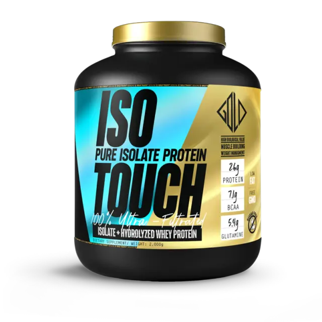 Premium Iso Touch 86% (2Kg) Καθαρή Πρωτεΐνη - GoldTouch Nutrition (Strawberry)