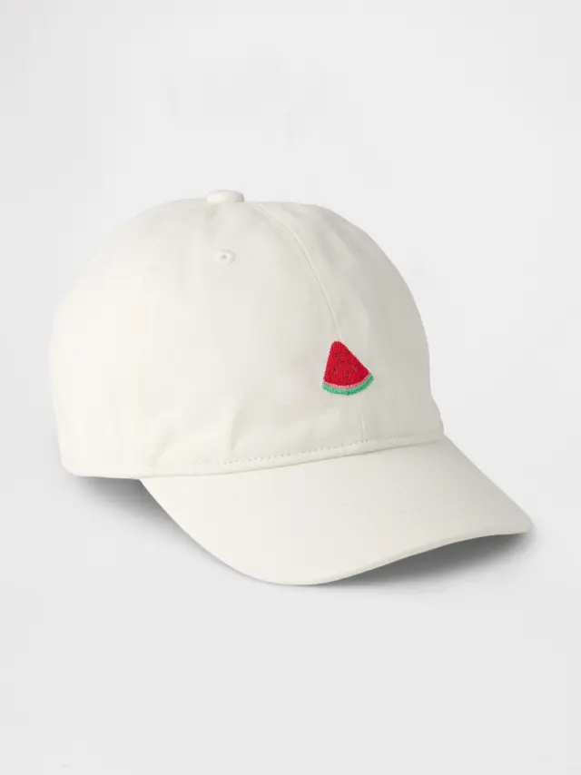 Παιδικό Organic Cotton Baseball Καπέλο New off white