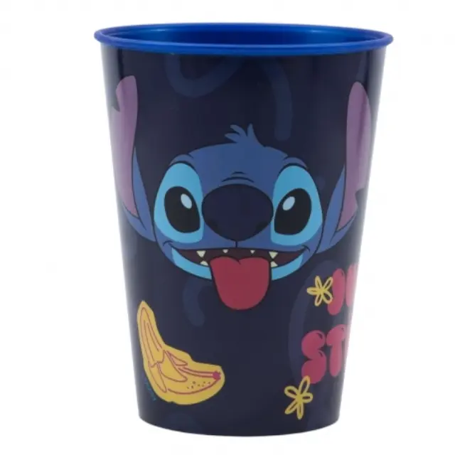 Ποτήρι πλαστικό EASY PP TUMBLER 260 ML STITCH PALMS 75007