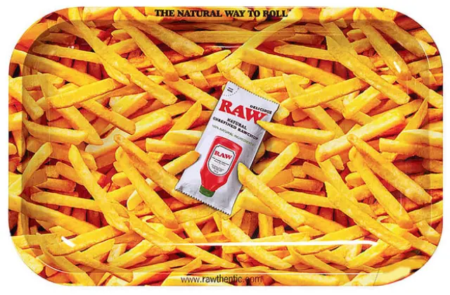 Raw Rolling Tray Δίσκος «French Fries» Small (17x27cm)