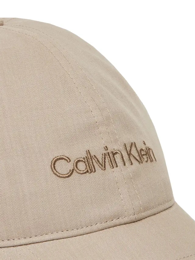 Calvin Klein Καπέλο Jockey Embroidery Logo Μπεζ 3