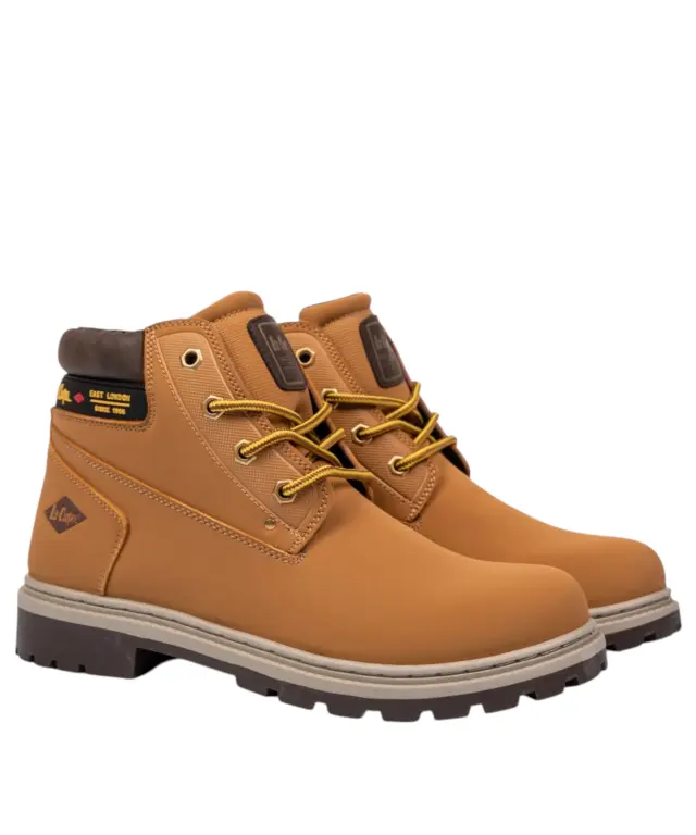 Lee Cooper - Ανδρικά Μποτάκια Chukka LCM629115-TAN Μουσταρδί 3