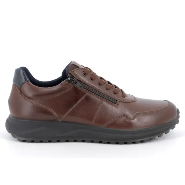 Imac Sneakers Ανδρικό δέρμα Καφέ IMA/853560 CUOIO