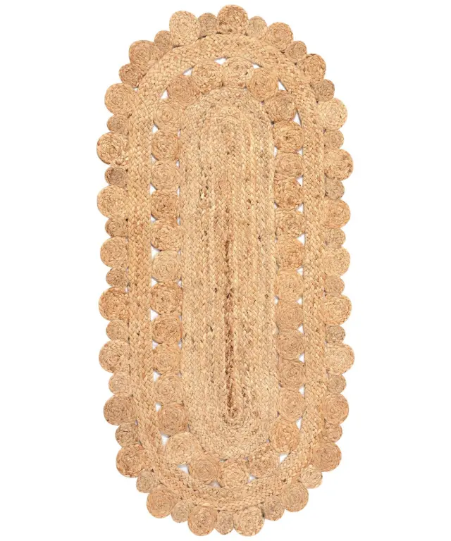 Χαλί γιούτα 1757 (70cm x 160cm) natural - -