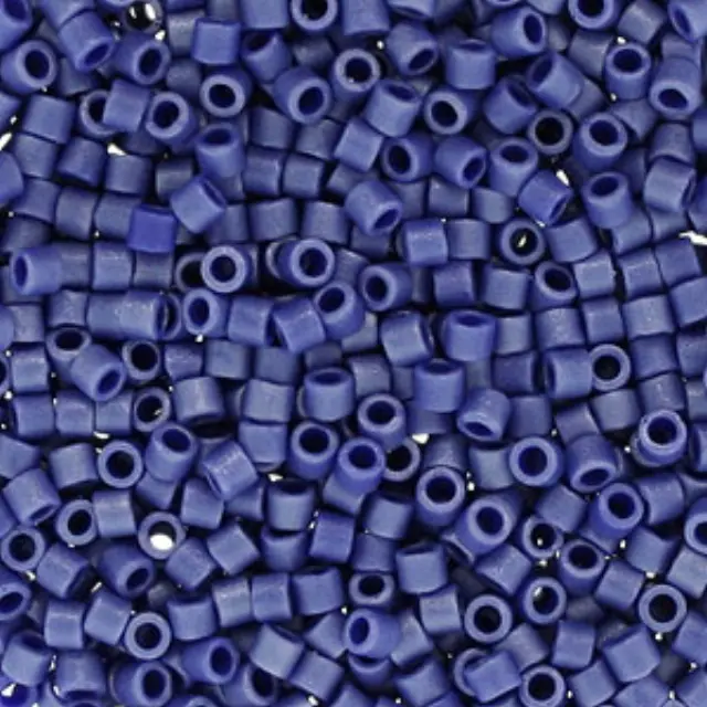 Χάντρα Miyuki Delica 10/0 - DBM0361 - Matte Metallic Bluish Purple ~7gr