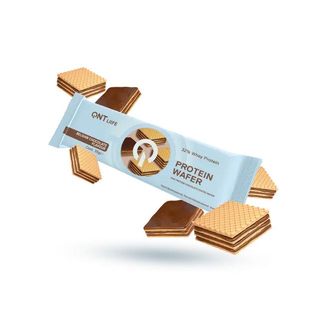 QNT | 32% Whey Protein Wafer Bar Belgian Chocolate | 35gr