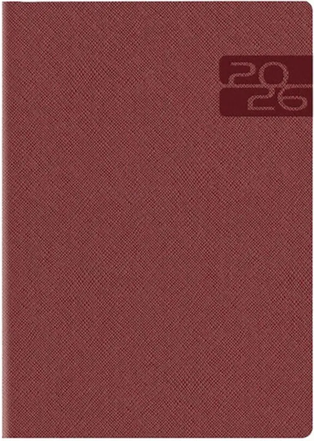 Ημερήσιο Ημερολόγιο 2026 14.5x20.5cm Avenue Adria Color Μπορντώ / 689E9.769 (Θεοφύλακτος)