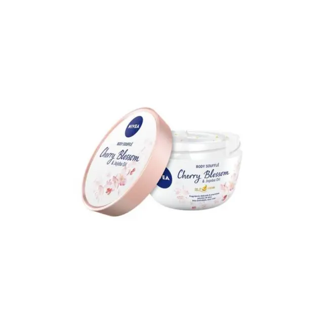 Nivea Body Souffle Cherry Blossom + Jojoba Oil 200ml 2