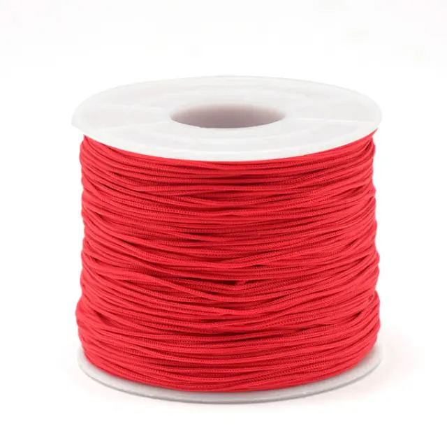 Κορδόνι Κοσμημάτων Ø0.50mm ~125m - Red