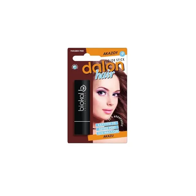 Dalon Color Hair Stick Ακαζού Κραγιόν Μαλλιών για Κάλυψη Λευκών Ριζών 4.5gr