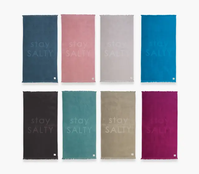 Nef-Nef Homeware Πετσέτα Θαλάσσης Stay Salty 90x170 Purple 2