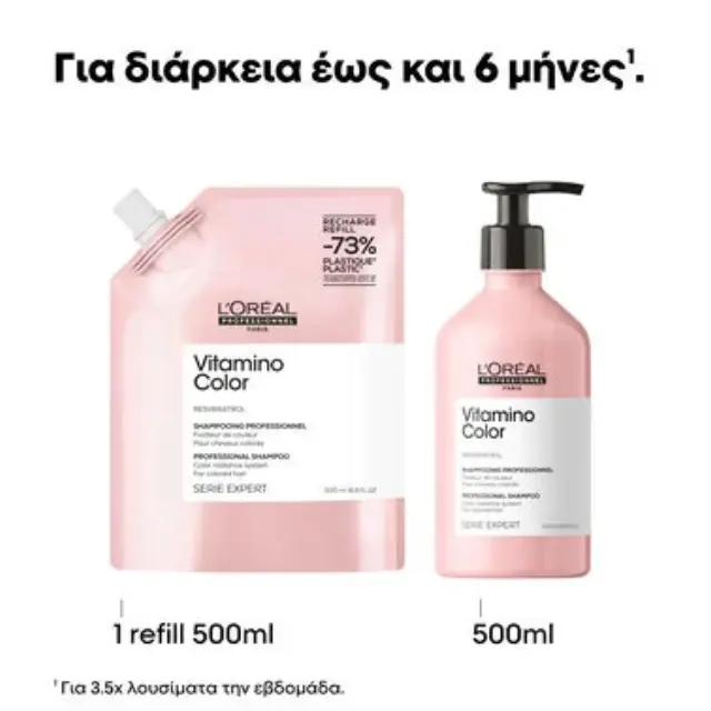 L’Oreal Professionnel Serie Expert Vitamino Color Shampoo Refill 500ml 2