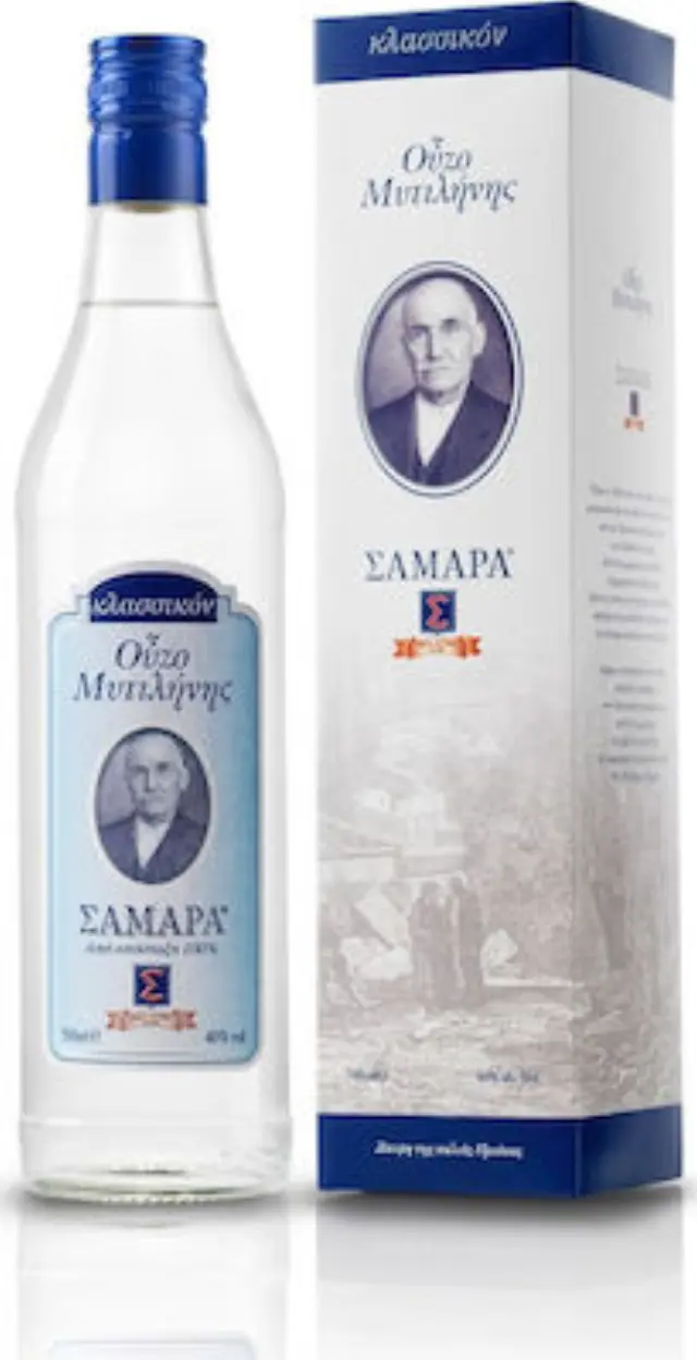 Ούζο Σαμαρά, Μπλέ, Μυτιλήνης, 40%vol, 700ml