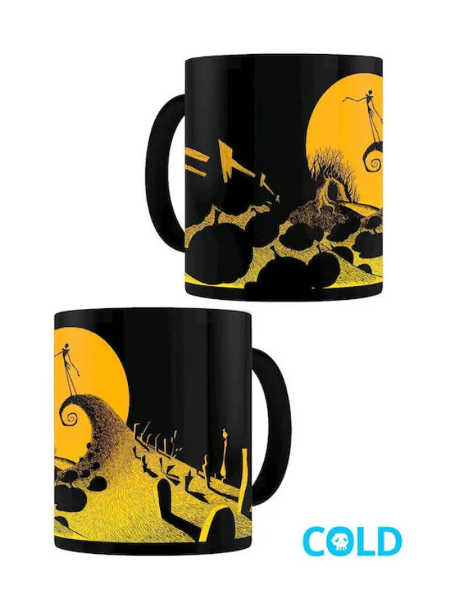 Pyramid Int. Heat Changing Mug: The Nightmare Before Christmas (Graveyard scene) 3