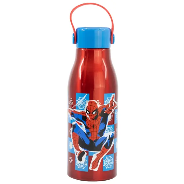Stor - Water Bottle w-Flexi Handle 760 ml - Spider-Man 088808715-74761 - Toys 2