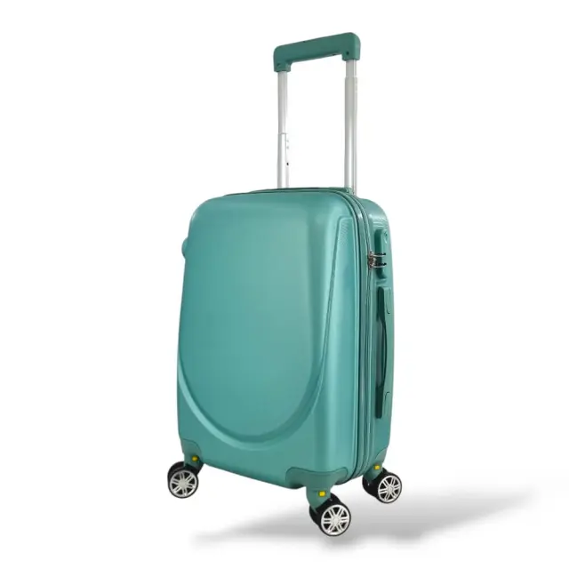 Σκληρή Βαλίτσα Καμπίνας PLAYFULBAGS PS004-20. (55x35x20) - Ροζ/Χρυσό 2