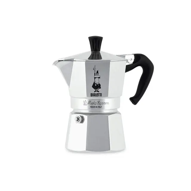 Bialetti Moka Express Moka pot 0.06 L Aluminium - Black