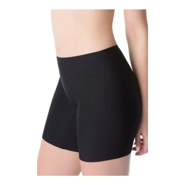 Julimex Γυναικείο Lastex Boxer Comfort Bermuda, Χρώμα Μαύρο