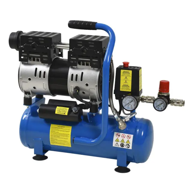 ΑΕΡΟΣΥΜΠΙΕΣΤΗΣ OIL FREE ΧΑΜΗΛΟΥ ΘΟΡΥΒΟΥ (SILENT) 6L/1,0HP 602086 2