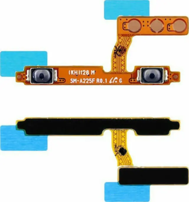 Samsung Καλωδιοταινία με Πλήκτρο On / Off & Έντασης Galaxy A22 4G OEM