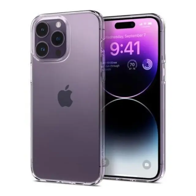 Θήκη TPU Spigen Apple iPhone 15 Pro Liquid Crystal Διάφανο N62498