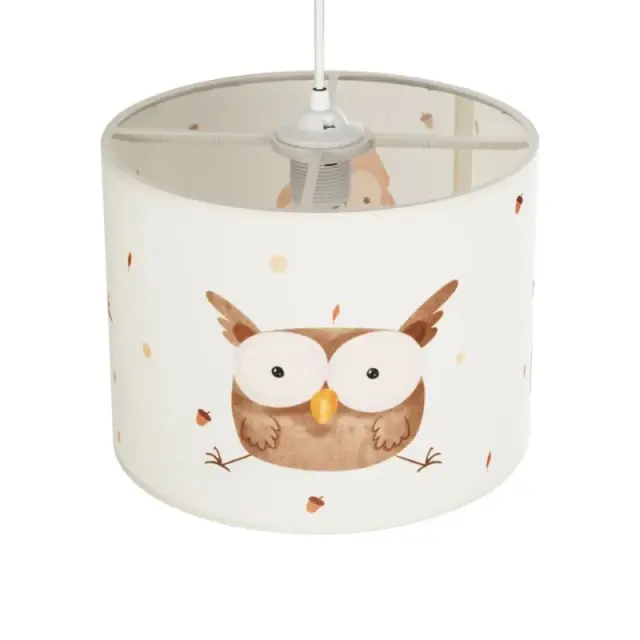 Παιδικό κρεμαστό φωτιστικό OWL 28cm GLOBOSTAR E27 Πολύχρωμο