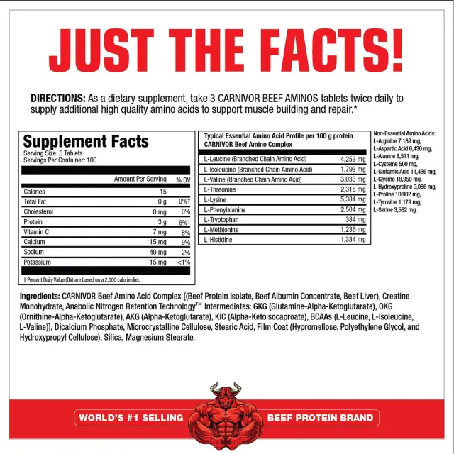 MuscleMeds Carnivor™ Beef Aminos 2