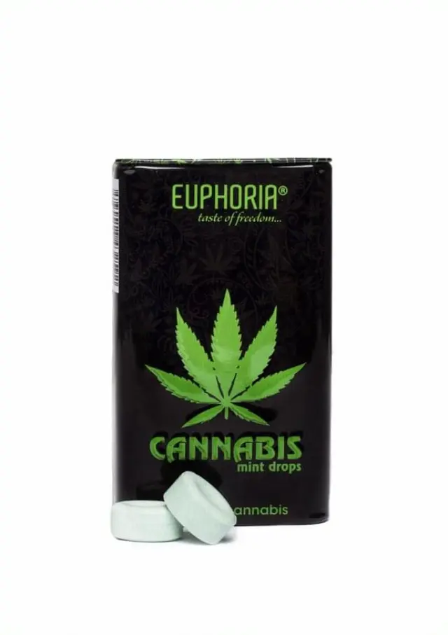 Euphoria - CANNABIS MINT DROPS - 25gr