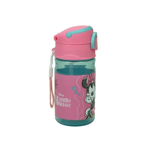 Παγούρι με καλαμάκι Disney Minnie Mouse 350ml 3
