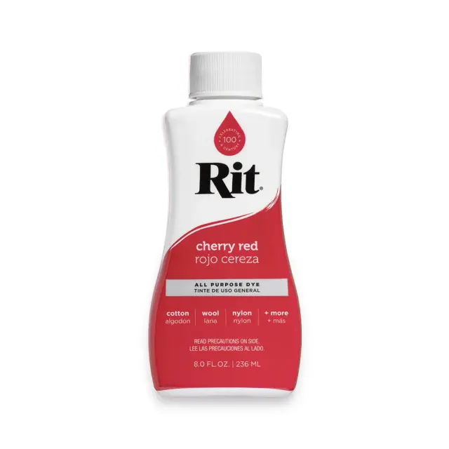 RIT DYE Liquid All-Purpose Βαφή Υφασμάτων – Cherry Red 236ml