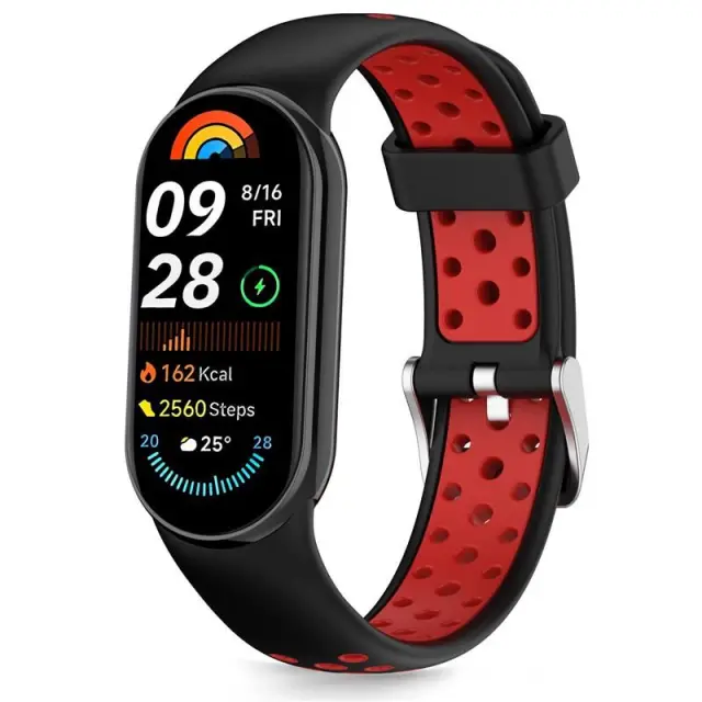 Tech-protect Iconband Air Xiaomi Smart Band 8 / 9 / 10 / Nfc Black/red
