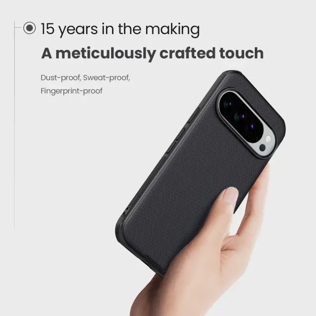 Nillkin Super Frosted PRO Back Cover for Google Pixel 10/10 Pro Black 3