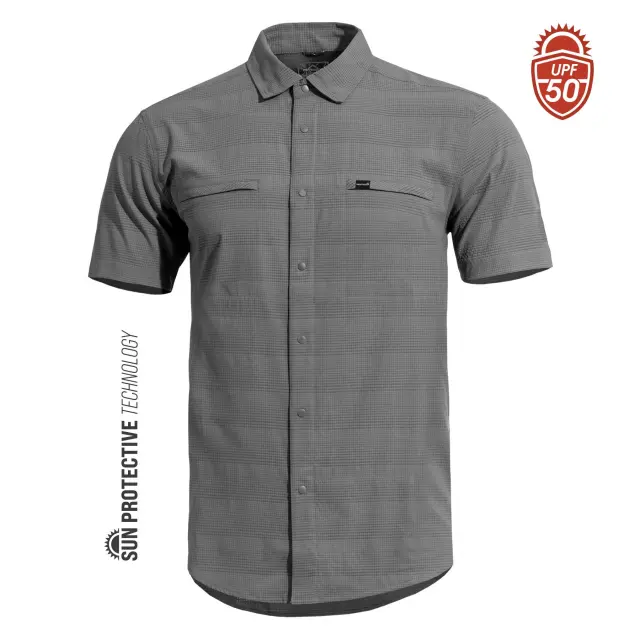 RIPPLE SUNPROOF SHIRT K02028 08WG-Wolf-Grey