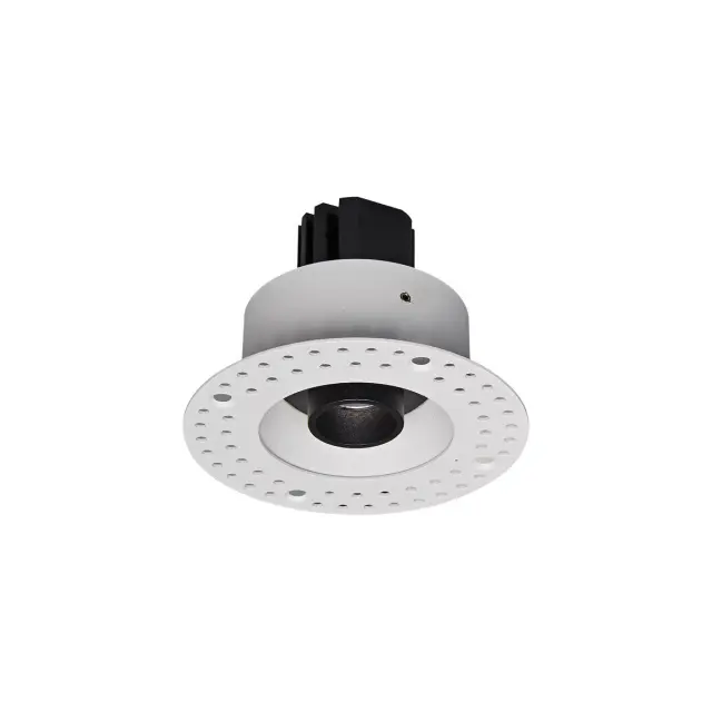 Eye 04447/WB/C Χωνευτό κινητό φωτιστικό οροφής led trimless 5W 4000K ø9cm λευκό+μαύρο Άσπρο/Μαύρο